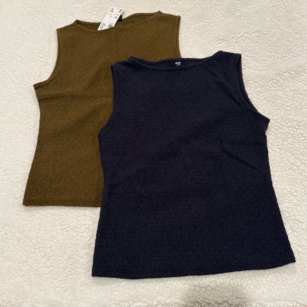 Boatneck sleeveless top